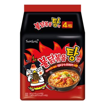 삼양 불닭볶음탕면 4입 x 4개/총16입[33230323]