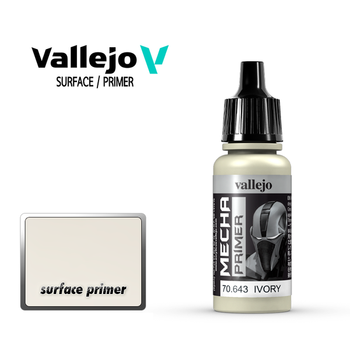 바예호 메카프라이머 Ivory 70643 17ml - 아크릴도료 서페이서 도료 도색 피규어
