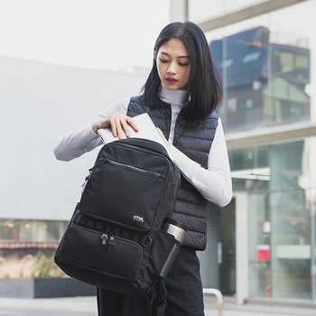 에이치티엠엘 CITY SQ BACKPACK (BLACK)