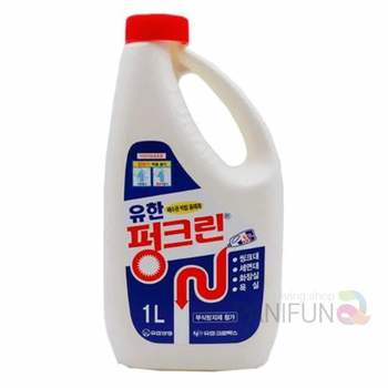 유한펑크린 874TFR94 1L 화장실펑크린 싱크대펑크린 싱크대배수구클리너 세면대펑크린 싱크대배