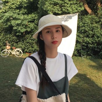 끈 MI82AI38 3컬러 사파리 벙거지 여자모자 여성 버킷햇 썬캡