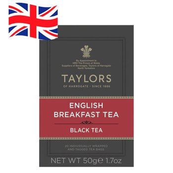 1박스 20개입 테일러오브해로게이트 잉글리시 브랙퍼스트 티백, Taylors English Breakfast