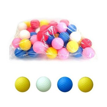 플라스틱 연습용골프공 학생용 연습용 50개 (446Sg)