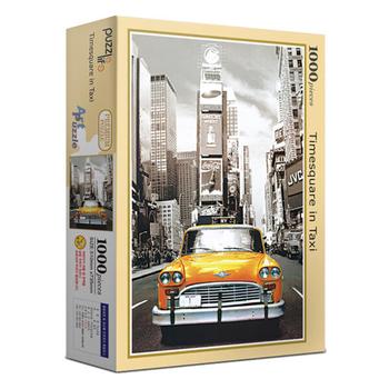 아트박스/하비스스퀘어 직소퍼즐 풍경 명화 타임스퀘어 택시 1000피스 PL1250