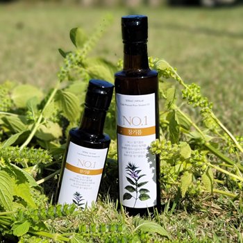 [오늘출발] 특A급 국산참깨100% 저온압착 당일착유 국산참기름180ml