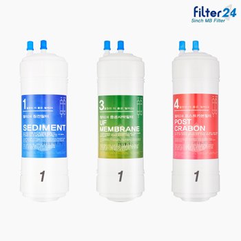 코웨이 CPI-6500L 정수기필터 호환 전체세트 [6인치 1+1+1 중공사막]