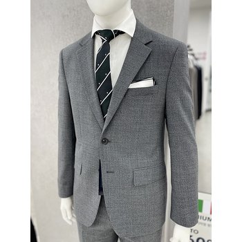 10만원대 여름정장 / 115사이즈 기본핏 차콜 미니체크 정장 양복 세트 / 면접 예복 혼주 정장_JK