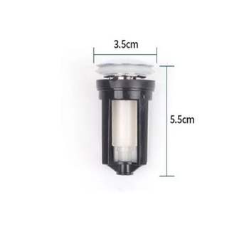 세면대 BU967027 자동팝업 자동폼업세면대 이물질방지커버 폼업