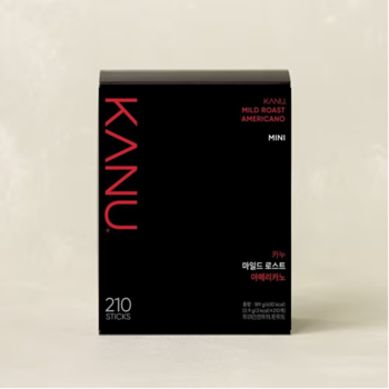 [맥심] 카누 마일드 미니 210입