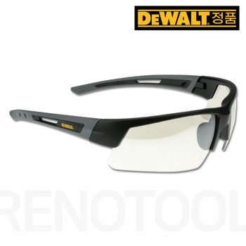 디월트 DPG100 9D 와이드뷰 보안경 (차광 실내/실외) 넓은시야 안정적 착용감 야외활동 작업용