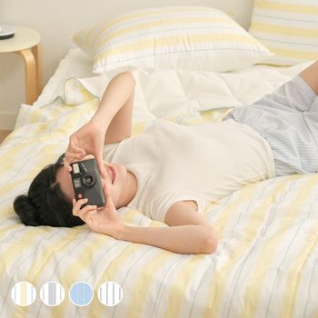 베케이션 면아사 스노우 시어서커 리플 여름 차렵이불Q 5color