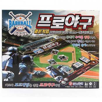 프로야구 781HCZ76 보드게임 야구카드게임 전략보드 스포츠 페밀리 온가족보드 어린이날 어린이
