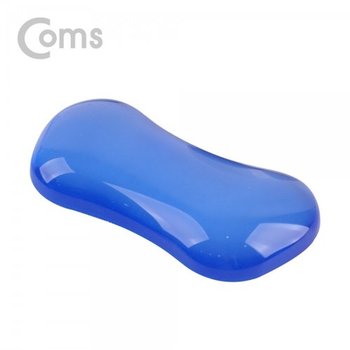 (SM473) Coms 마우스 손목 보호대 - 젤리 손목 받침대 / 17cm X 8.3cm / 블루