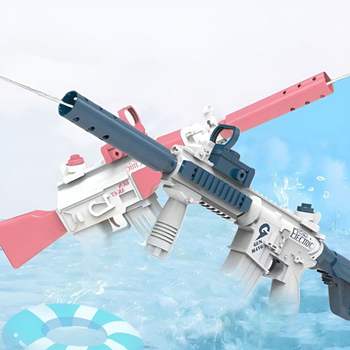 워터건 물놀이 충전식 전동물총 1세대 M416/AK47 물총 여름 물총놀이