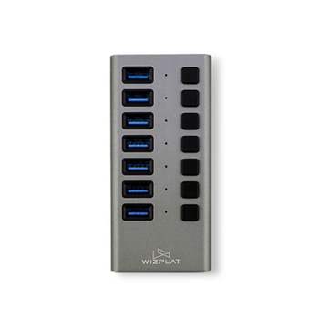 USB 허브 WIZ-H72S (7포트 USB 3.0 유전원)