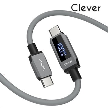 바이퍼럭스 클레버타키온 코어PD 100W LED CtoC 초고속충전케이블 1.5M