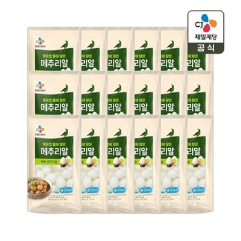CJ 깐메추리알 270g x18개