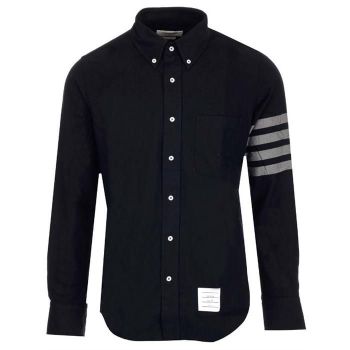 솔리드 플란넬 셔팅 4바 네임택 스트레이트 핏 셔츠 72862501