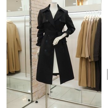 투웨이 칼라 울 트렌치 코트 GP2A0TC201_DG