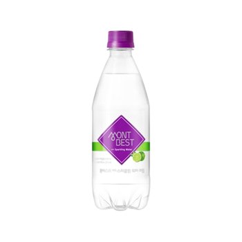 몽베스트 스파클링 워터라임 페트음료 500ml x 9개