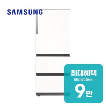 삼성 비스포크 김치플러스 3도어 김치냉장고 328L RQ33DG71J3EW 렌탈 60개월 월 33700원