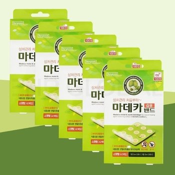 [동국제약] 마데카 습윤 밴드  스팟 42매  5개 상처 방수 드레싱 반창고 마데카솔