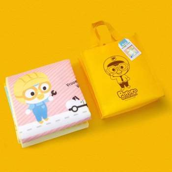 뽀로로 카툰잡 포켓매트 90x100cm 돗자리 매트 방수매트 방수돗자리 캠핑매트