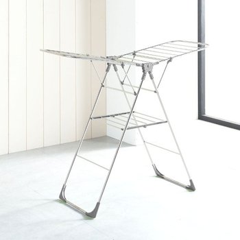 고품질 나비건조대 특대/스텐 접이식 베란다 이불 빨래건조대 (W98DAA9)
