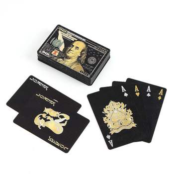 포커 카드 검정 여행 블랙잭 셔플 놀이 코팅 마술 홀덤 바둑이