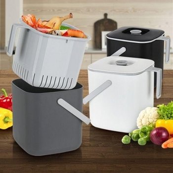 음식물 쓰레기통 가정용 홀더 수거통 수거함 용기 싱크대 물통 물수 처리 보관