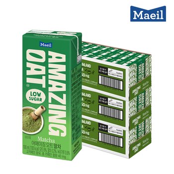 어메이징 오트 말차 190ml 72팩