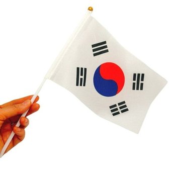 [VCMNFQ2C]학교 행사용태극기 경축일 올림픽 응원도구