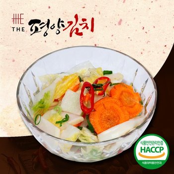 북한 평양식 김치 나박김치 물김치 동치미 5kg/10kg