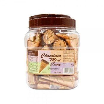 초코과자 미니콘 1통(50개입) 초코콘 어린이간식 (WFJLQAD)