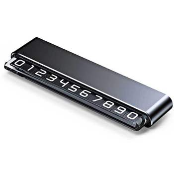 듀얼 TNI804V0 메탈 주차번호판 야광 자석