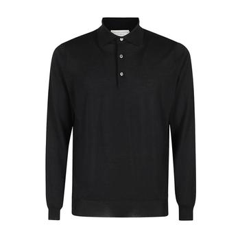 [해외] 25FW 필리포 드 로렌티스 폴로 티셔츠 PL1ML RM16R 097 Black