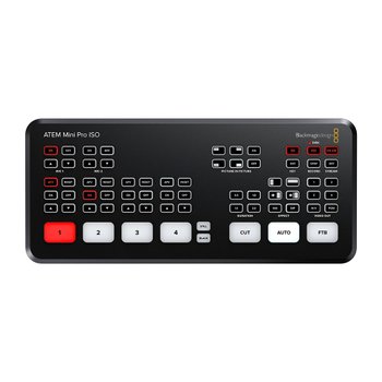 블랙매직디자인 아템 미니 프로 Blackmagic <b>ATEM</b> <b>MINI</b> <b>PRO</b> ISO 라이브 스트리밍 스위쳐