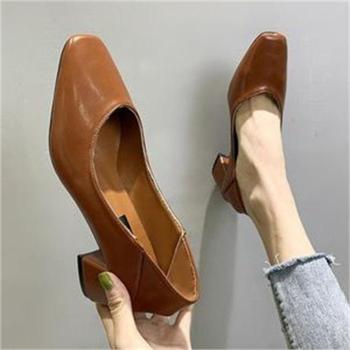 오노마 ONM 접어신을수 있는 구두 사각코 펌프스힐 정장 면접용 S8304198