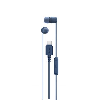 [해외] IER-EX15C USB-C iPhoneAndroid USB 1.0 소니 플러그 유선 인 이어 헤드폰 폰용 다기능 버튼