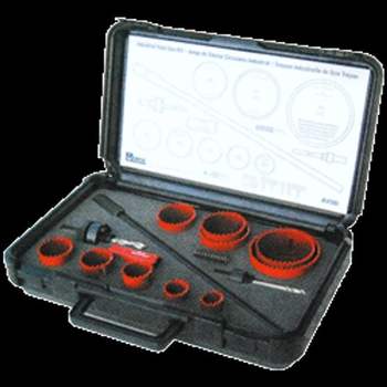 MORSE 롱홀쏘세트(18pcs)x AV06I 19 22 29 35 38 44 51 57 64 79 83 92 95 108 114mm