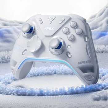 [해외] FLYDIGI APEX 5 포스 피드백 엘리트 게임패드 150Hz 컬러 스크린 1500mAh XBOX 무선 컨트롤러