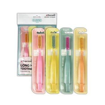 오죤 4P -R 헤드 칫솔 약국용 롱 부드러운칫솔 고급칫솔 부드러운모칫솔 초미세모칫솔 성인칫솔