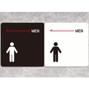 MEN AOI170M3 왼쪽화살표2 부착형 정사각안내판 알림판