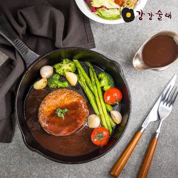[강강술래] 함박스테이크 180g[35974704]