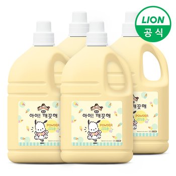 SSG 아이깨끗해 포차코 에디션 순 4.5L 4개 대용량 리필 핸드워시 손세정제