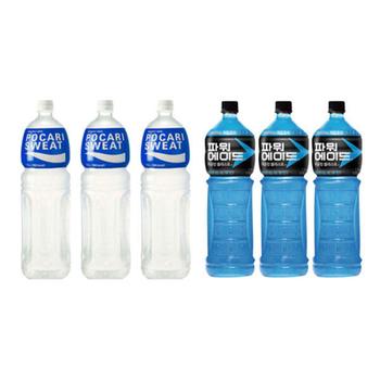아트박스/마전동상회 포카리스웨트 파워에이드 1.5L 각 6입 총 12개 묶음