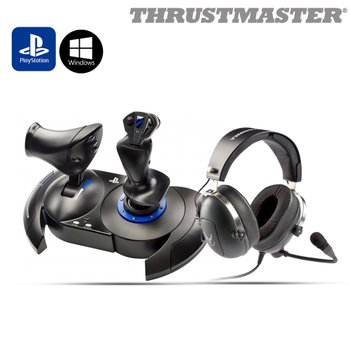 T.Flight Hotas 4, TFlight 비행헤드셋 패키지(PS5,PS4/PC지원)SSG