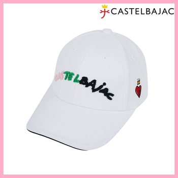 여성부클자수포인트볼캡_BGCMGC713WH_DJ