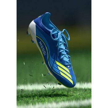[해외] Adidas 아디다스 퍼포먼스 F50 메시 엘리트 단단한 지면 축구화 - 지면용 팀 로얄 블루/솔라 옐