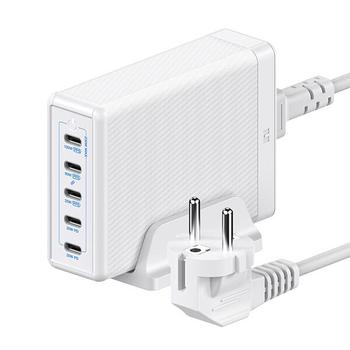 아트박스/아트뮤 USB PD 230W PPS GaN 접지 멀티 초고속 충전기 GE610 화이트